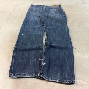 2000s y2k distressed wrangler relaxed fit jeans